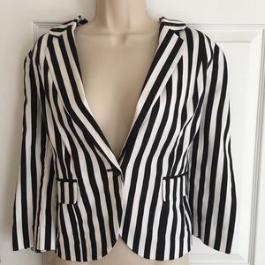 Vertical Striped Blazer Beetlejuice